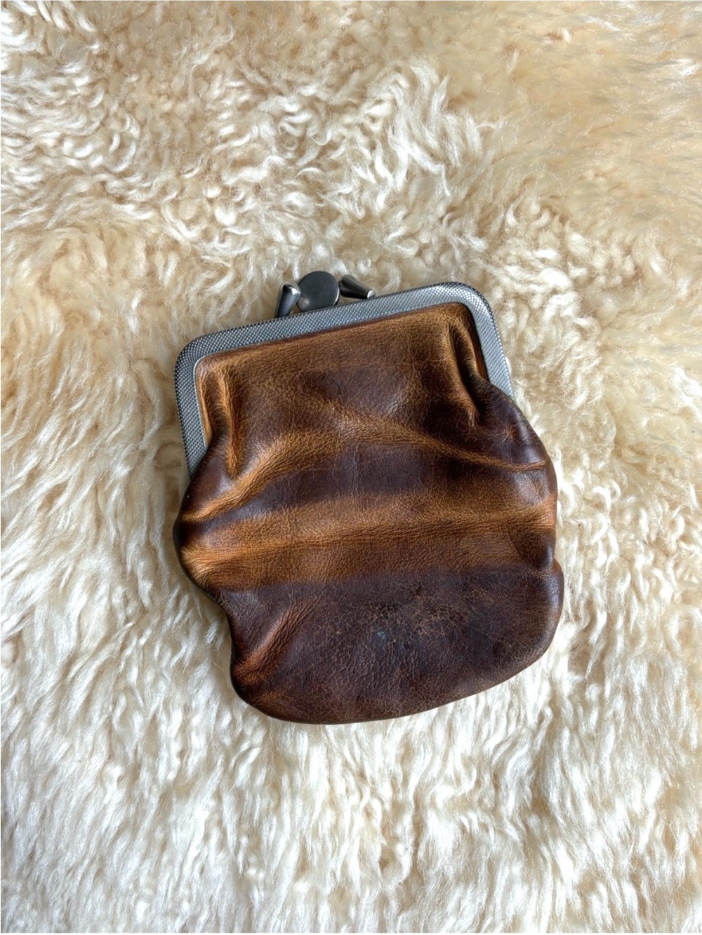 Vintage Leather Coin Purse